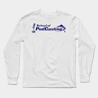 Retro School of Podcasting Long Sleeve T-Shirt